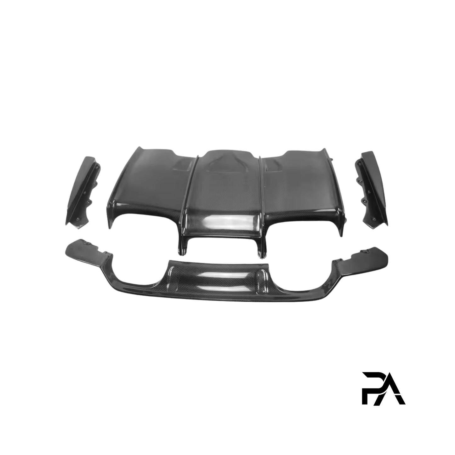 PSM Style Rear Diffuser Carbon Fiber - BMW F80 M3 | F82 M4 | F83 M4