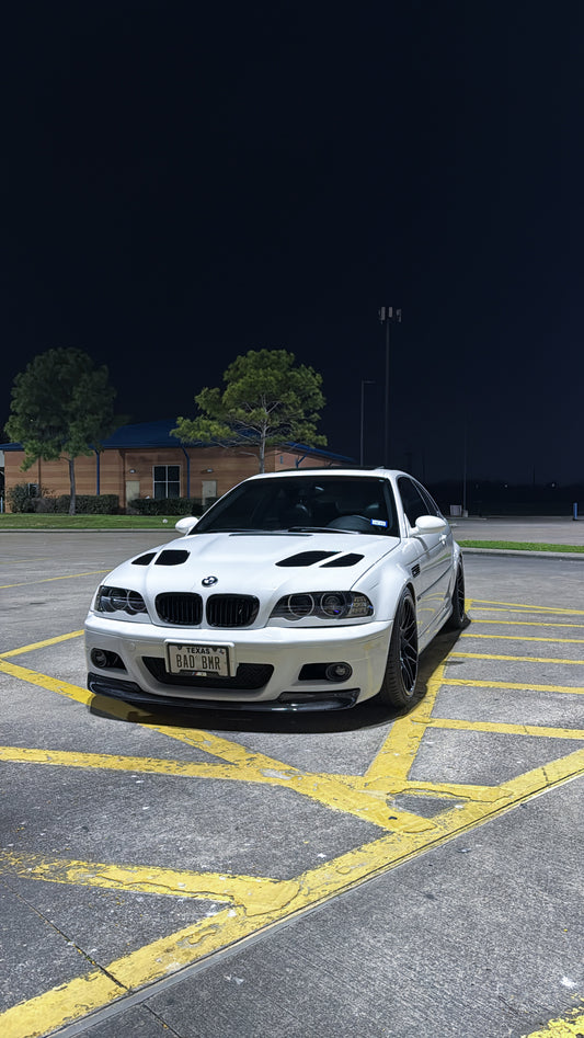 GTR Style Carbon Fiber Hood - BMW M3 E46