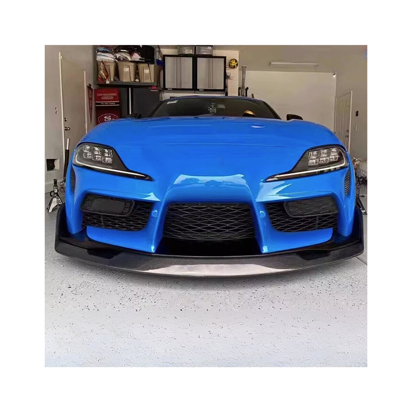 AG Style Carbon Fiber Front Lip - Toyota Supra A90